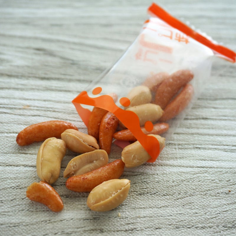 江戸屋】小豆さんおこったぞ350g（7393）7種類の豆菓子が楽しめる