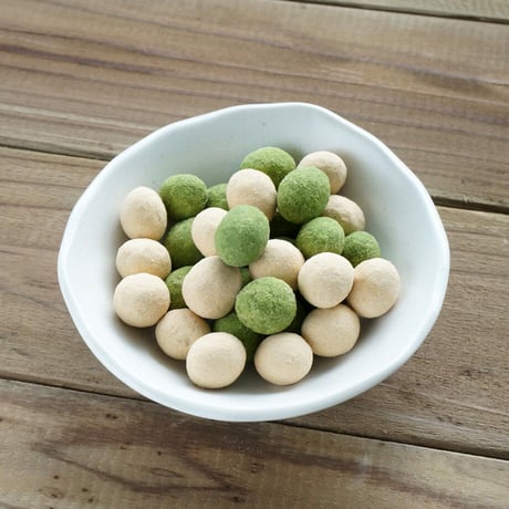 抹茶大豆ときなこ大豆145g（17424）日本産大豆使用 サクサク衣の和風ミックス豆菓子