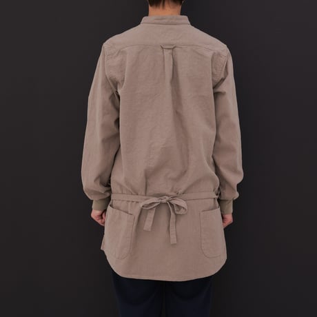 motone ユニセックス　エンゲイシャツ　白×白