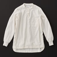 motone ユニセックス　エンゲイシャツ2nd　白×白