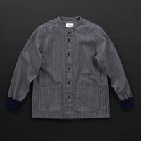 motone ユニセックス　カバーシャツ　ストライプ