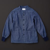 motone ユニセックス　カバーシャツ　ブルー