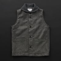 motone　ユニセックス　ランバーベスト ダークグレー