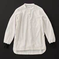 motone ユニセックス　エンゲイシャツ2nd　白×黒