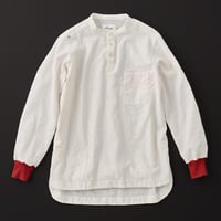 motone ユニセックス　エンゲイシャツ2nd　白×赤