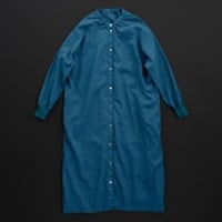 motone　レディス　ギャザーワンピース　オールドブルー
