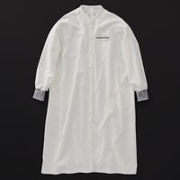 motone レディス　スタンダードワンピース　白×グレー