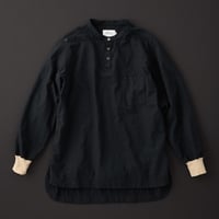 motone ユニセックス　エンゲイシャツ2nd　黒×ベージュ