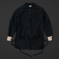 motone ユニセックス　エンゲイシャツ　黒×白
