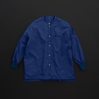 motone　レディス　ロングシャツ　ディープブルー