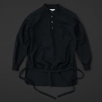 motone ユニセックス　エンゲイシャツ　黒×黒