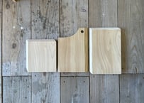 まな板　カッティングボード　穴あき　ヒノキ