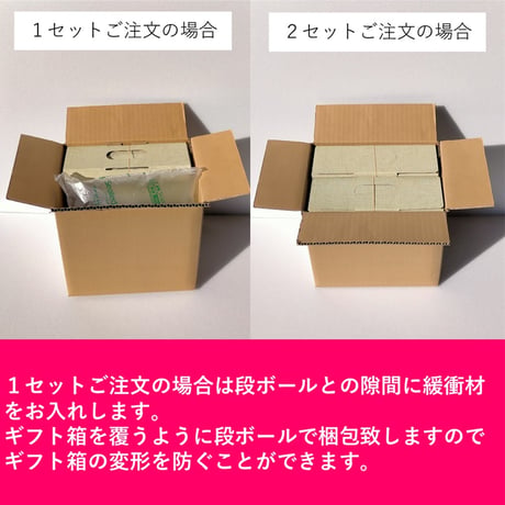 300ml×3本用化粧箱