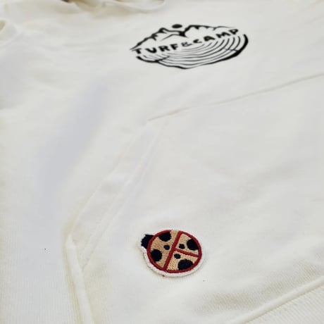TURF&CAMP パーカー(WHITE)