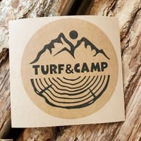 TURF&CAMP ステッカー（小）10枚入