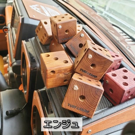 TURF&CAMP 木製サイコロ