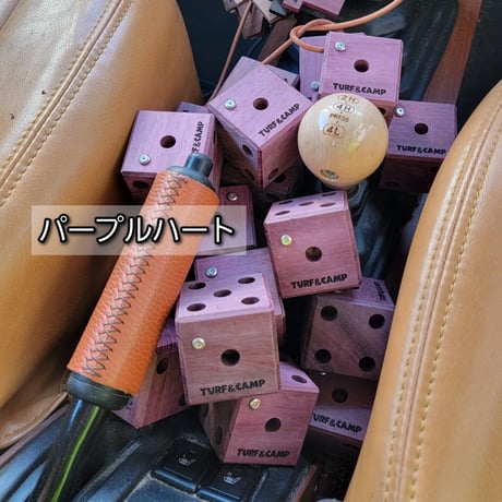 [TURF&CAMP 木製サイコロ]