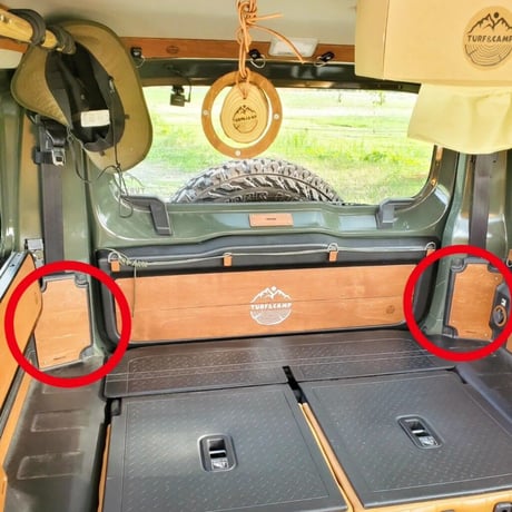 【Rear corner panel (left and right)】  New Jimny/Sierra