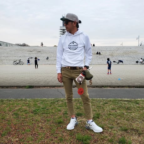 TURF&CAMP パーカー(WHITE)
