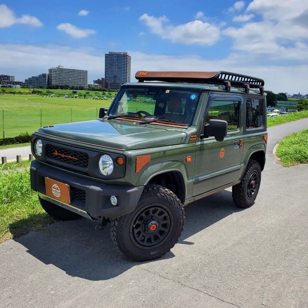 外装 (ルーフ用フロントパネル)】新型ジムニーウッドパネルJB64