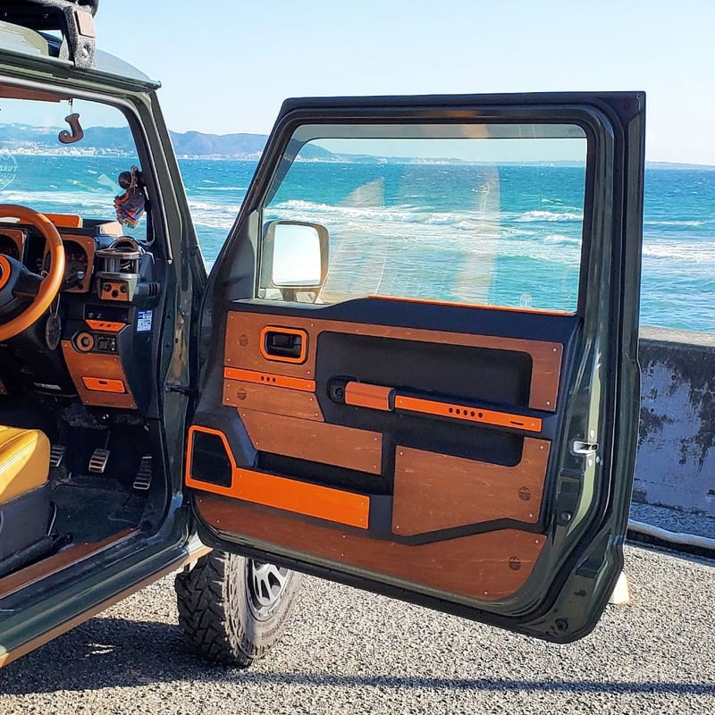 フロントドア/①ミドルパネル] 新型ジムニー/シエラ/ノマド