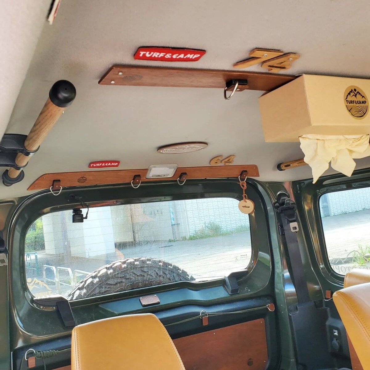 マスカット様専用】ジムニー 天井ウッドパネル×リアサイドテーブル×2