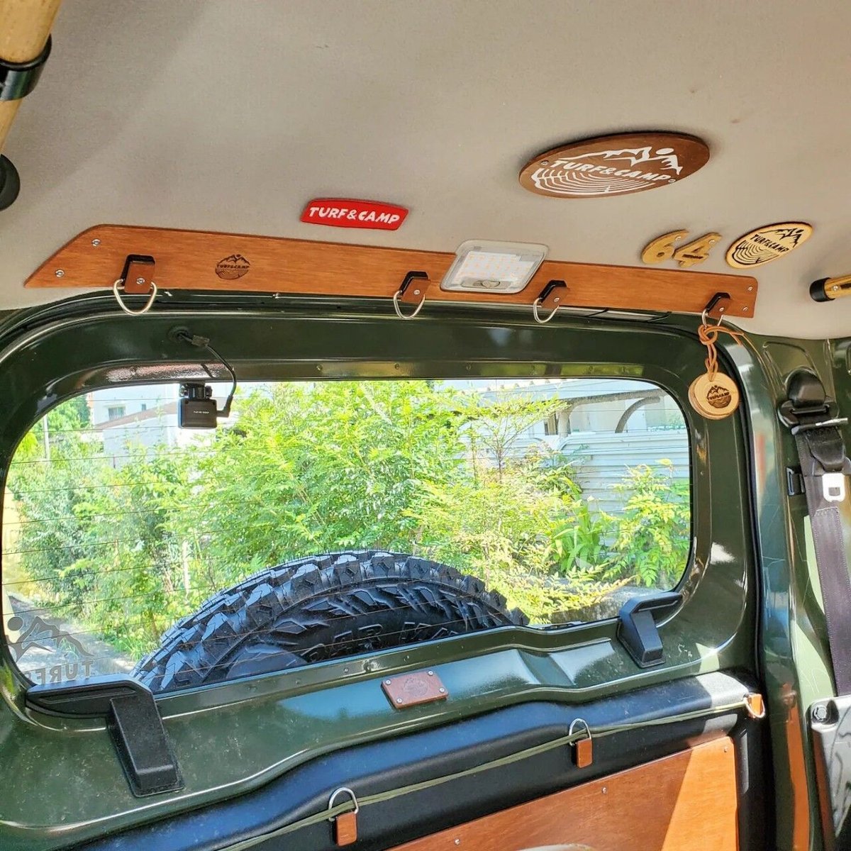 リヤ天井パネル] 新型ジムニー/シエラ/ノマド | TURF&CAMP