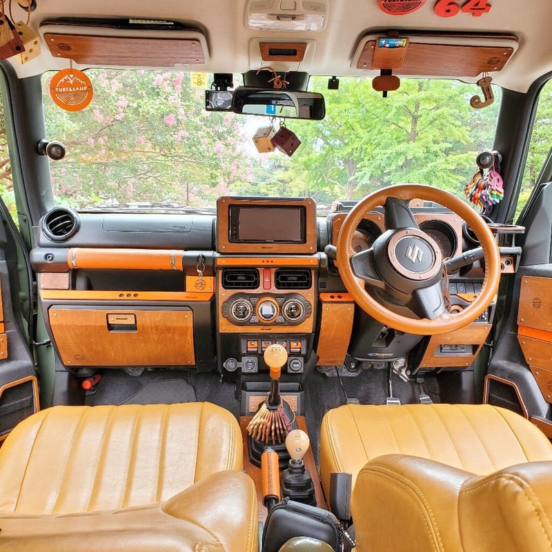 インテリアパネル ジムニー JIMNY JB64/74 4ピース センター部分