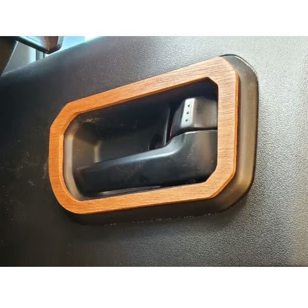 Tsune ジムニー ウッドドアハンドル フロントドア/⑤インナードアハンドルパネル] 新型ジムニー