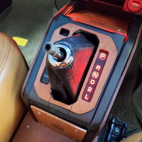 サービス品あり！[星光産業LEDシフトゲートパネルEE-230 専用の木製シフトゲートパネル]   新型ジムニー/シエラ/ノマド