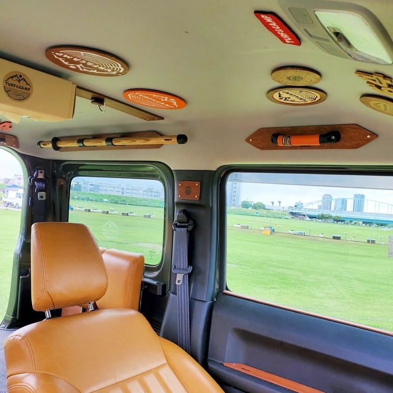 【マスカット】ジムニー 天井ウッドパネル×リアサイドテーブル×2 fit=scale-down,w=1200