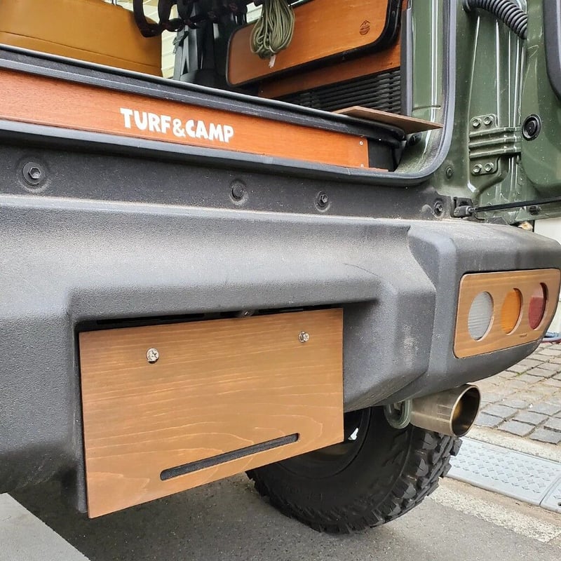 外装 (ナンバープレートパネル)】 新型ジムニー/シエラ/ノマド | TURF&CAMP