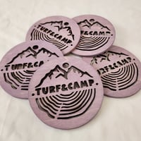 [TURF&CAMP木製ロゴストラップ]