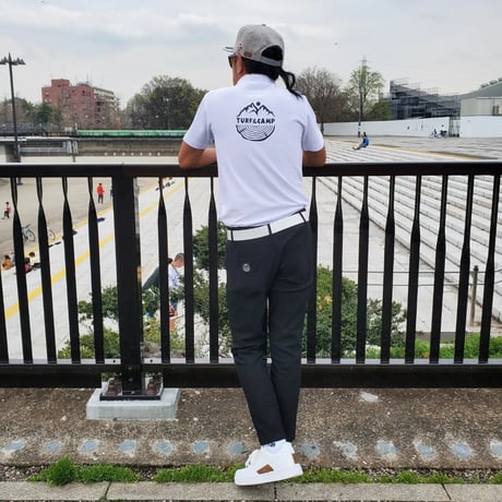 TURF&CAMP ポロシャツ(WHITE)