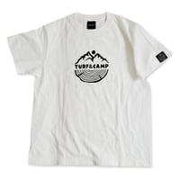 TURF&CAMP TEE SHIRTS(WHITE)