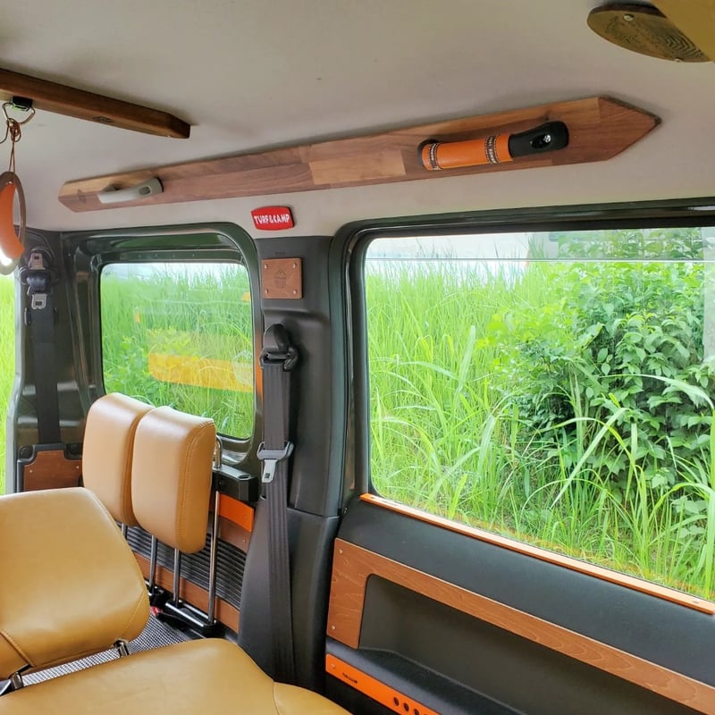 サイド天井パネル(ロング2点)無垢材・集成材シリーズ] 新型ジムニー