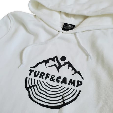 TURF&CAMP パーカー(WHITE)