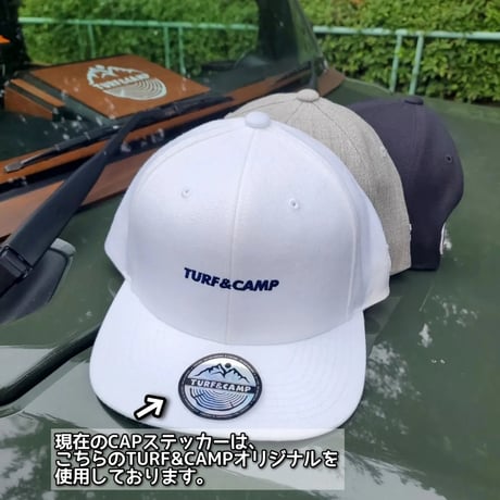 TURF&CAMP 定番キャップ