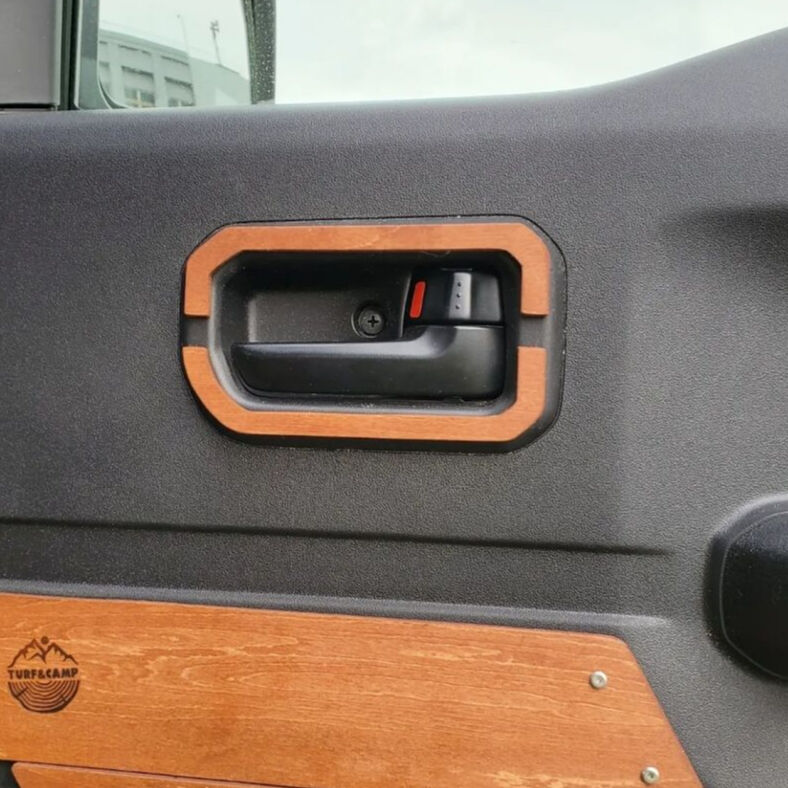 Tsune ジムニー ウッドドアハンドル フロントドア/⑤インナードアハンドルパネル] 新型ジムニー