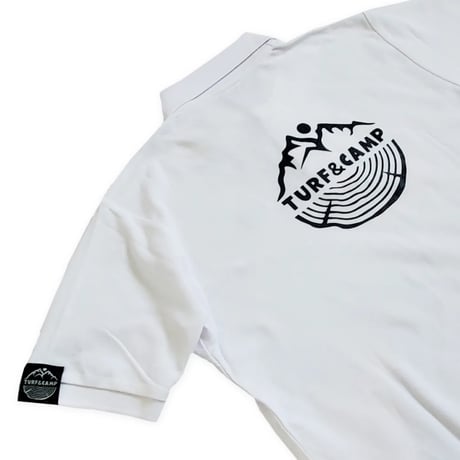 TURF&CAMP ポロシャツ(WHITE)