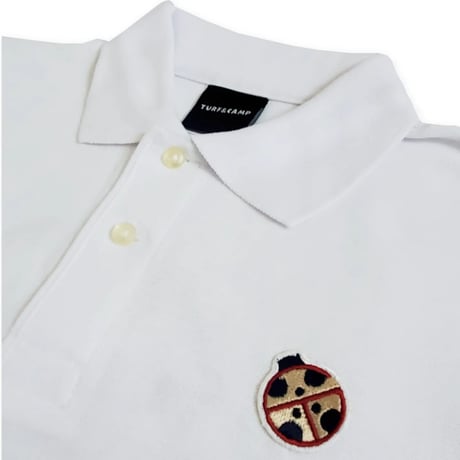 TURF&CAMP ポロシャツ(WHITE)