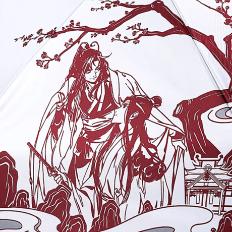 魔道祖師　幸運石　コンパクト折りたたみ傘（君相望）【お取り寄せ・日本から発送】