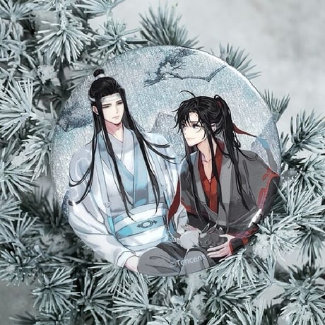 魔道祖師　蒼妹児　缶バッジ（蒼雪林宿）【現品・日本から発送】