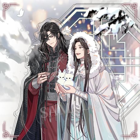 天官賜福アニメ　BEMOE　庭間新雪シリーズグッズ【お取り寄せ・日本から発送】