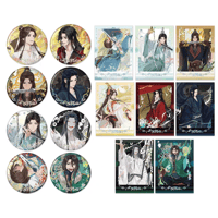 天官賜福漫画 玩点無限 琳琅記憶スクエア缶バッジ（ブラインド仕様