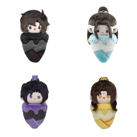 魔道祖師　NICE FUN　アイスクリーム風ぬいぐるみチャーム【お取り寄せ・日本から発送】