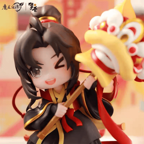 【復刻・再販】魔道祖師　擎蒼　フィギュア&置物セット（舞楽声平）【お取り寄せ・中国から発送】
