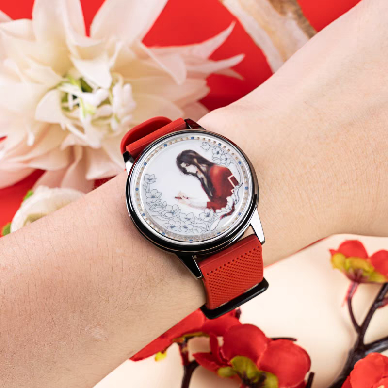 天官賜福アニメ 幸運石 LED腕時計（信徒光影）【お取り寄せ