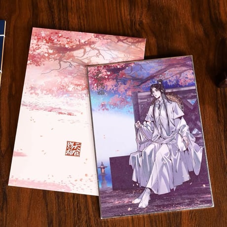 天官賜福漫画　BEMOE　色紙（花下小憩）【お取り寄せ・日本から発送】