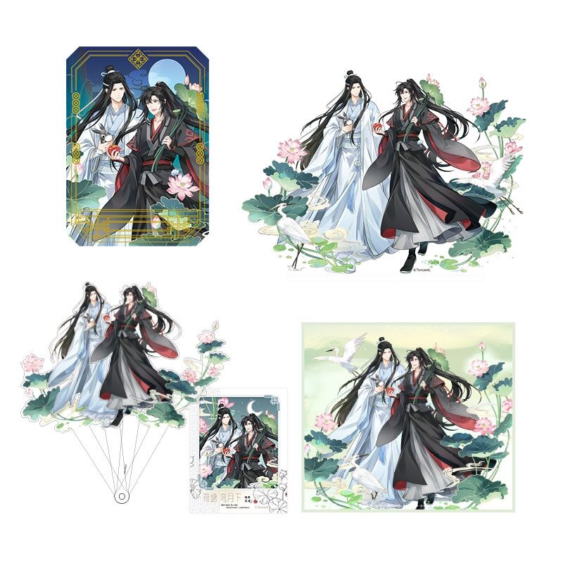 魔道祖師 KAZE アクリル自撮り扇子（蓮塢清華）【お取り寄せ